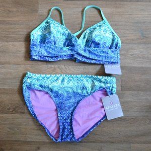 NWT Athleta Bikini Matching Bikini Set Size Medium and 38 B/C